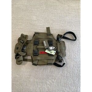 OneTigris Tactical Dog Harness - Fire Watcher Comfortable Patrol Vest  Size L